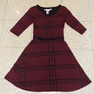 Max Studio Fit and Flare Dress XS